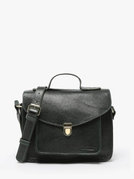Cross Body Tas La Suite 1960 Leder Paul marius Groen la suite 1960 GEORG960